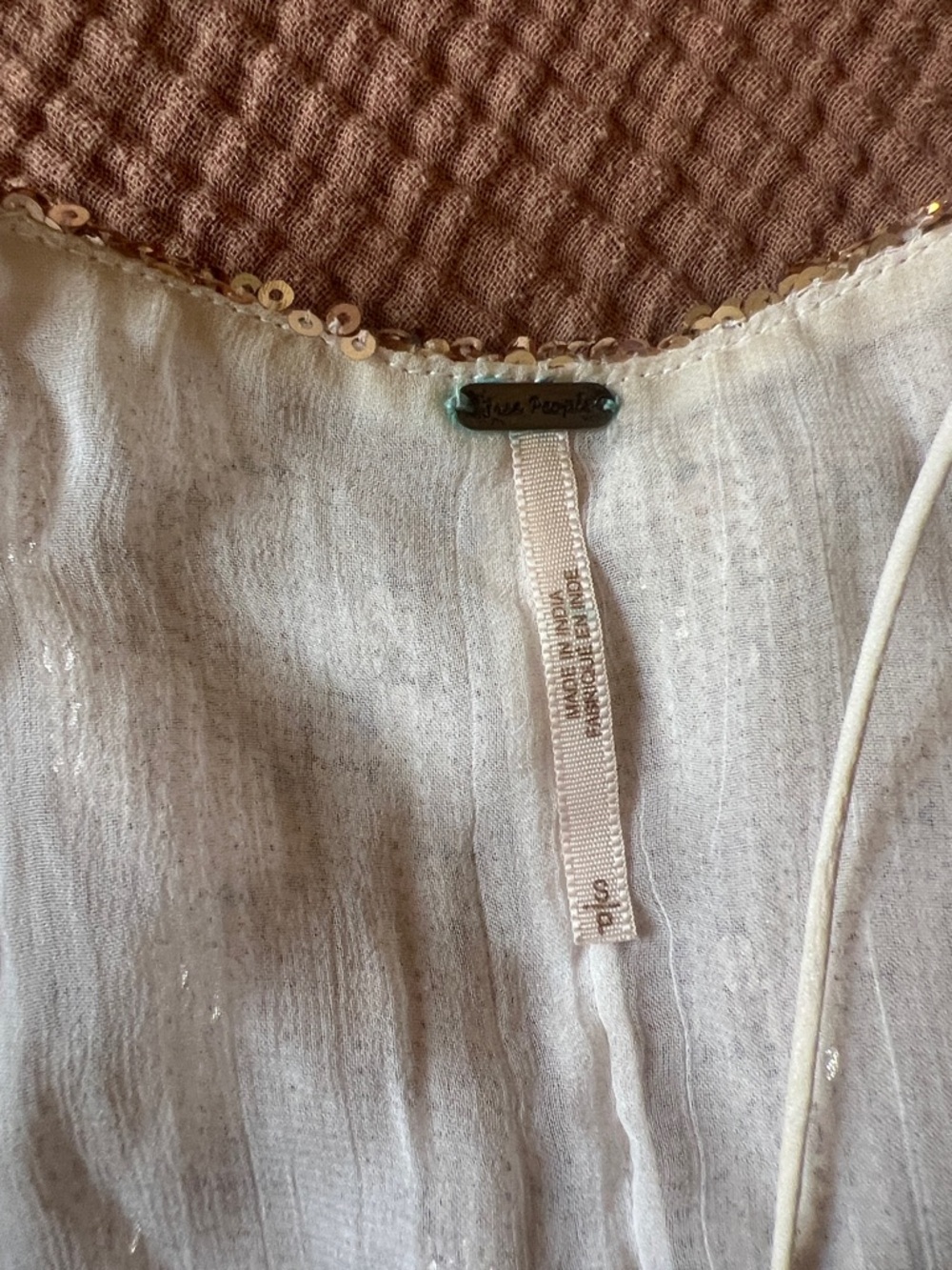 Free people gold dress - Picture 8 of 8